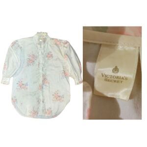 Vintage Crown GOLD Label Victoria's Secret Nightgown M